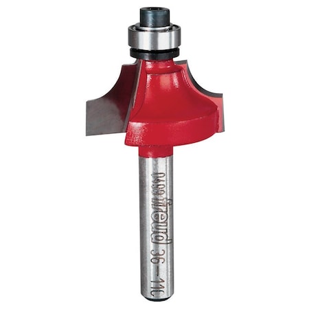 Diablo Freud 1-1/8 in. D X 1/4 in. X 2-3/16 in. L Carbide Beading Router Bit 36-110